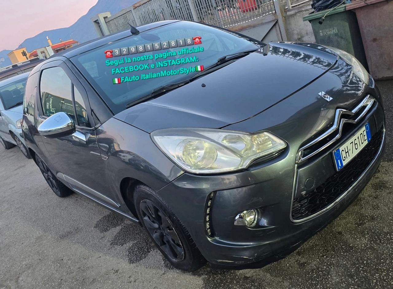 Ds DS3 DS 3 1.2 VTi 82 So Chic Cabrio