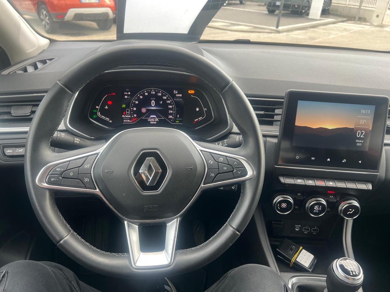 Renault Captur TCe 100 CV GPL FAP Intens