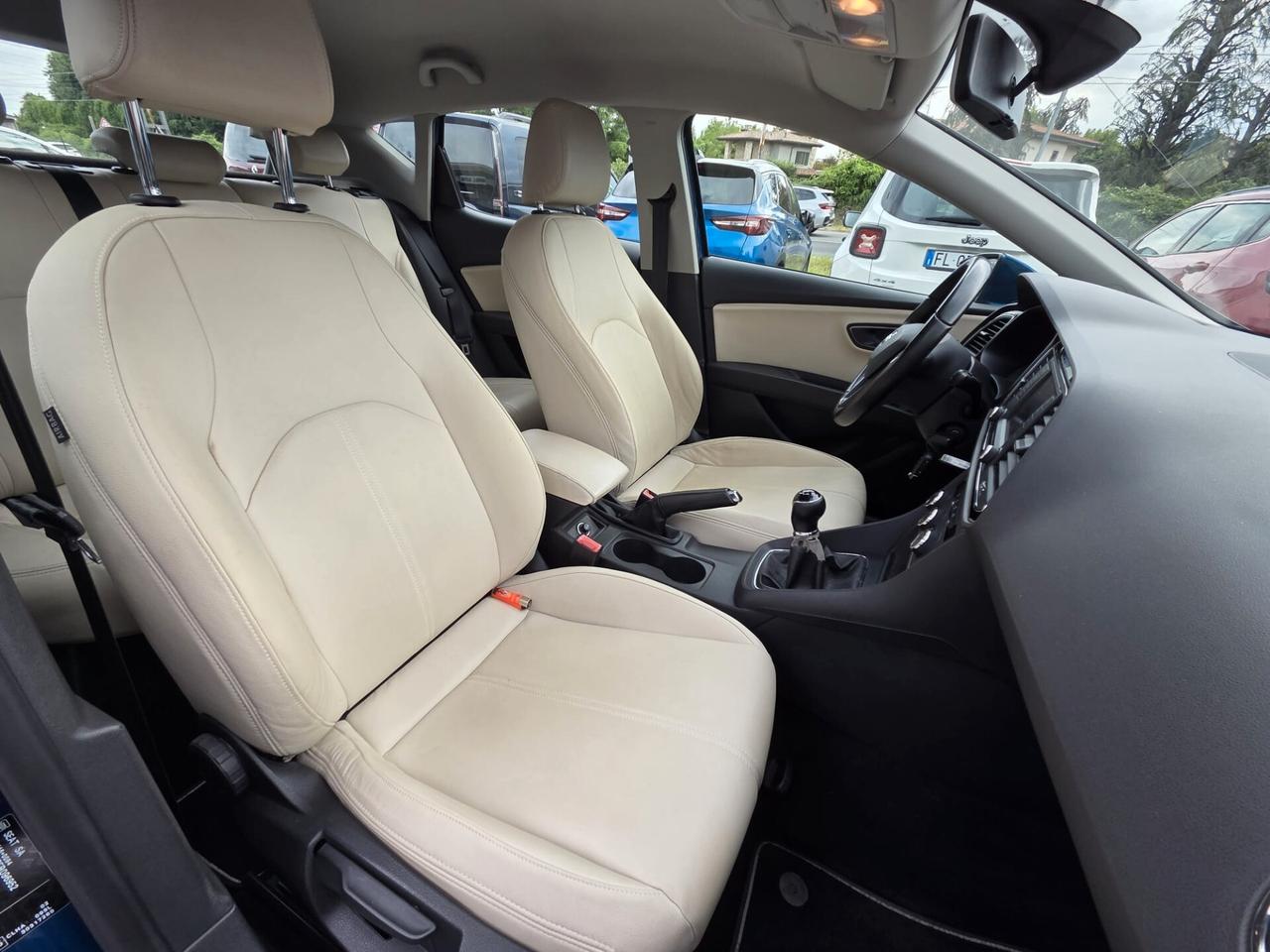 Seat Leon 1.6 TDI 105 CV 5p. Start/Stop Business LED *uniproprietario*tagl-certificati*pelle*full led*