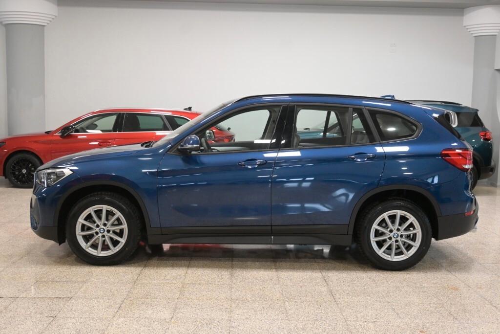 BMW X1 16D 115CV 6M. S-DRIVE BUSINESS ADVANTAGE ( FARI LED - CRUISE - NAVI - PELLE - PARK ASSISTANT - TELECAMERA POST. )