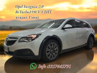 Opel Insignia 2.0 BiTurbo195CV CDTI 4x4 aut. Country Tourer SW