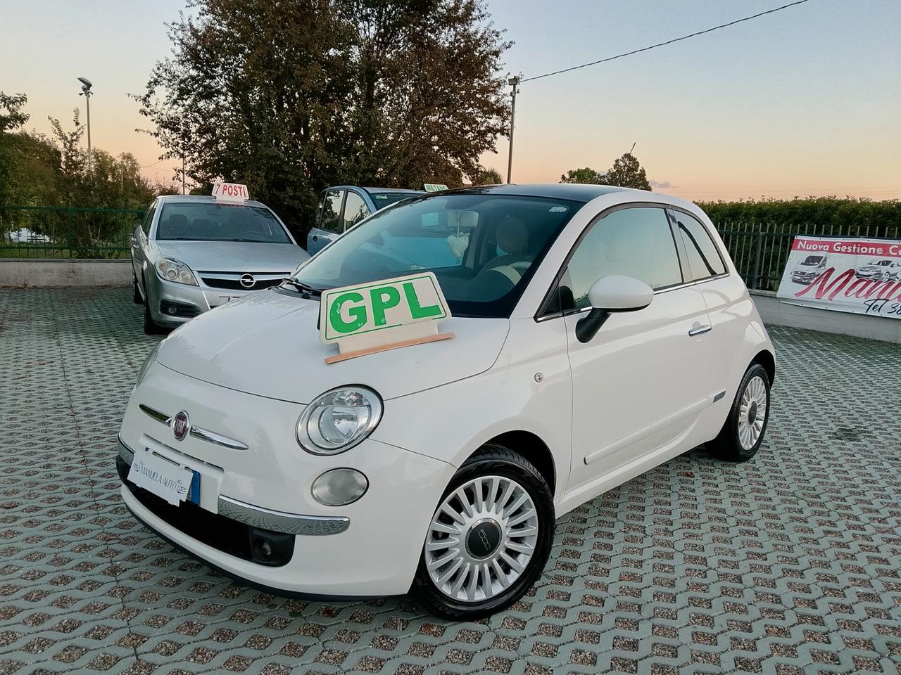 Fiat 500 1.2~GPL~NEOPAT~140.000~2012