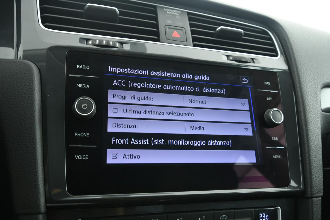 VOLKSWAGEN Golf 5p 1.6 tdi Highline 115cv dsg X COMMERCIANTI ACC+LED