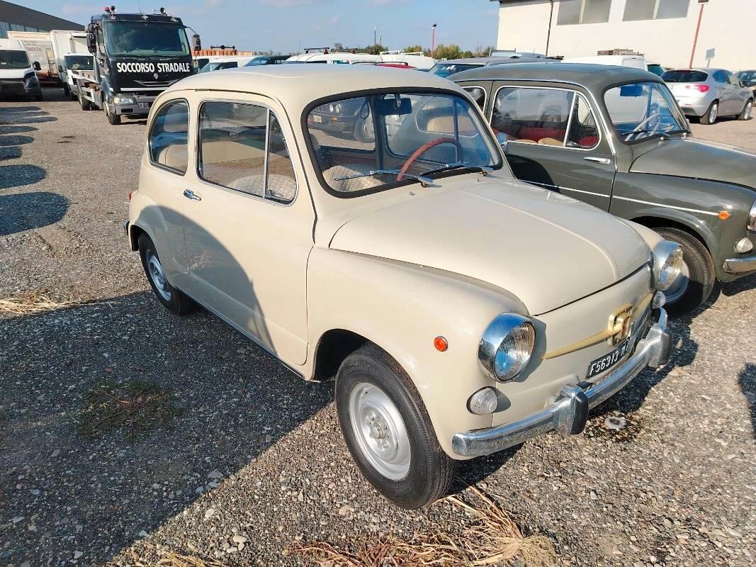 Fiat 600 D vendita in coppia Anno 1964 1968