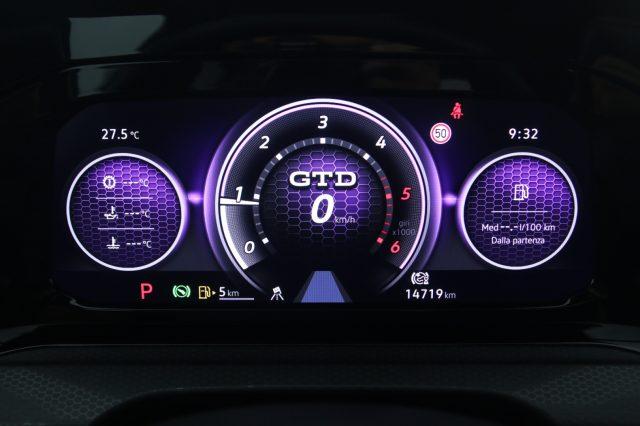 VOLKSWAGEN Golf GTD 2.0 TDI DSG Fendinebbia LED "X" Design/Tetto