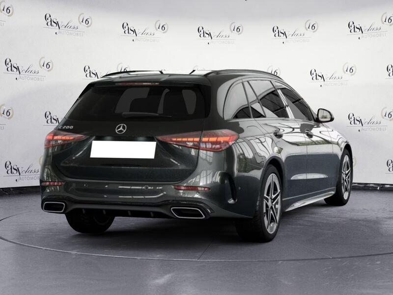Mercedes-Benz Classe C C 200 T AMG Line TETTO LED MBUX CAMERA 360