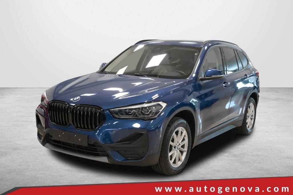 BMW X1 16D 115CV 6M. S-DRIVE BUSINESS ADVANTAGE ( FARI LED - CRUISE - NAVI - PELLE - PARK ASSISTANT - TELECAMERA POST. )