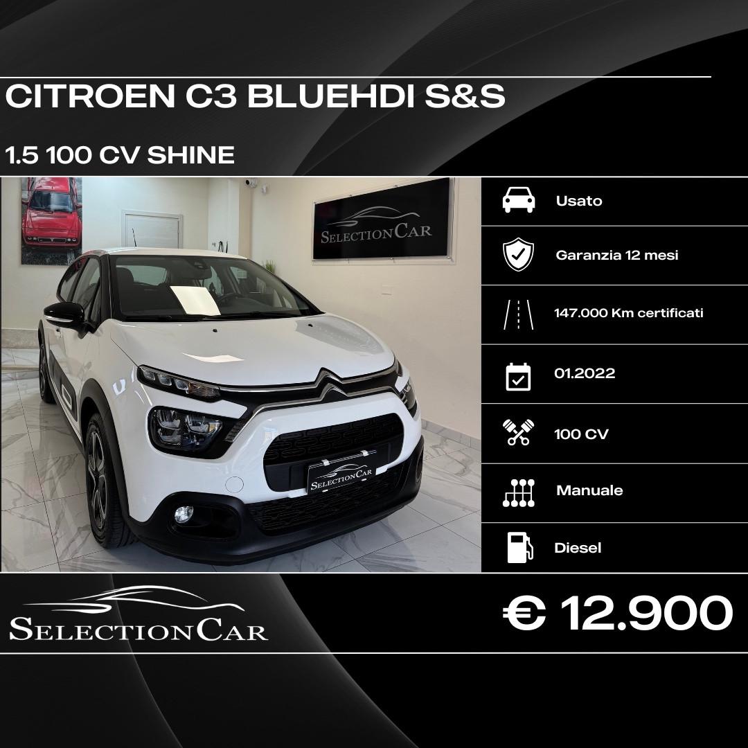 Citroen C3 BlueHDi 100 S&S Shine