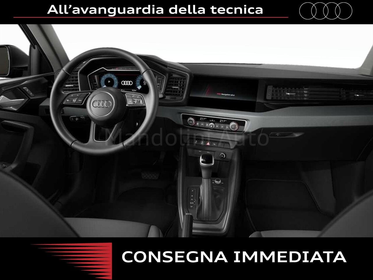 Audi A1 sportback 30 1.0 tfsi 116cv identity black s tronic