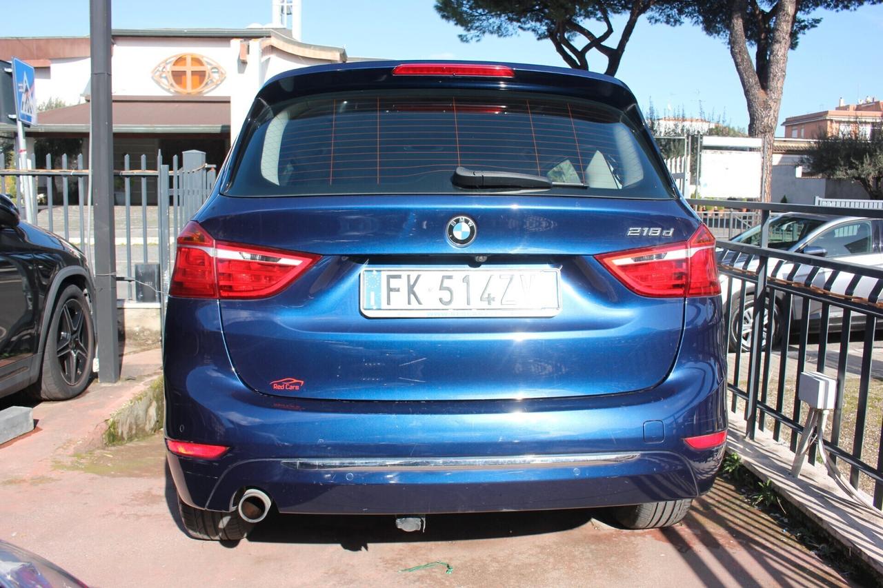 BMW 218d 7posti UNIPRO' *PREZZO VERO*automatica luxury CRONO TAGLIANDI