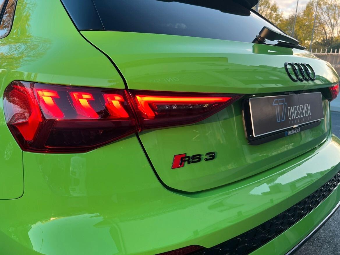 Audi A3 RS 3 SPB TFSI quattro S tronic Freni Carboceramica+Tetto FULL