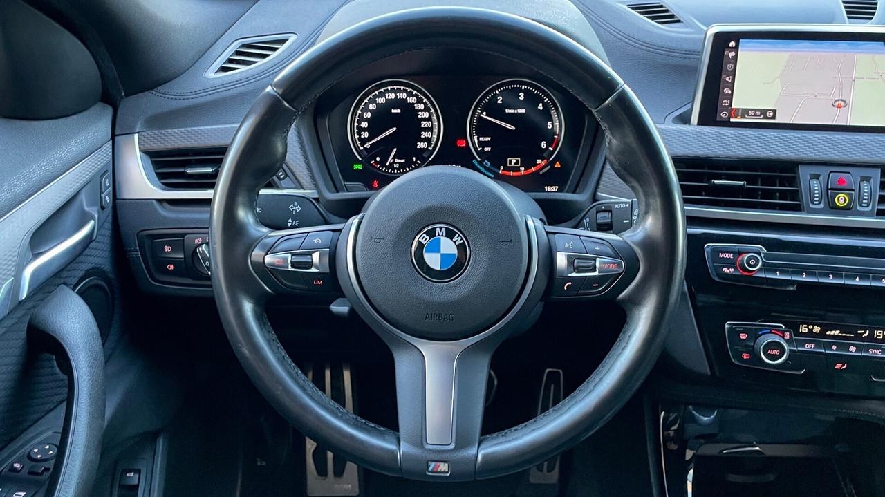 BMW X2 S-DRIVE M-SPORT 116CV - FULL LED, PACCHETTO LUCI, NEOPATENTATI