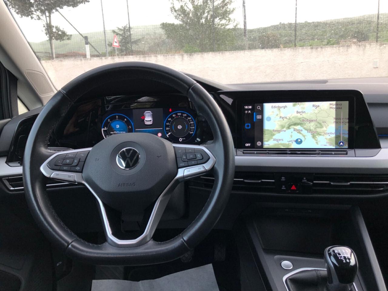 Volkswagen Golf 2.0 TDI 116 cv 2021 navi nuova