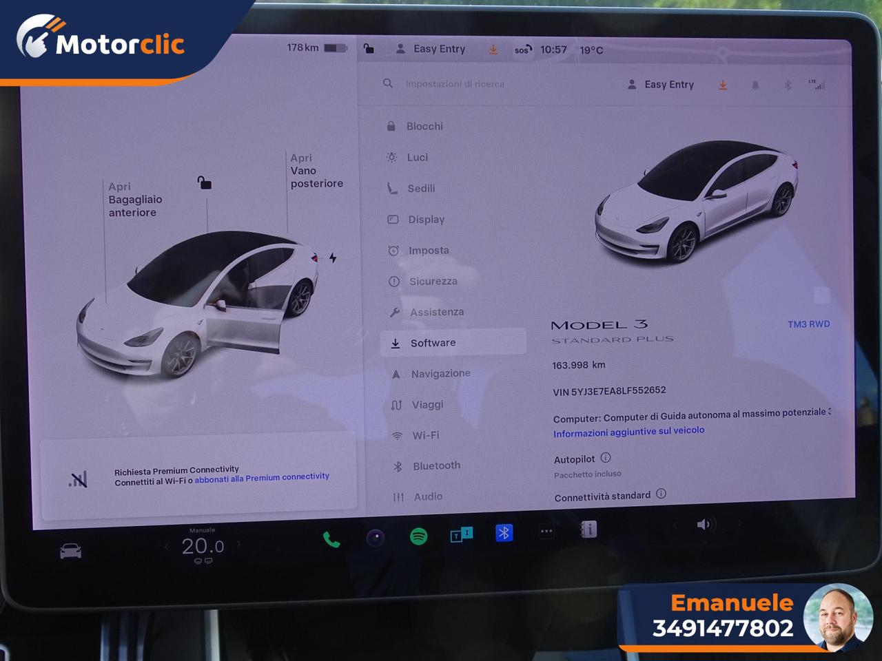 Tesla Model 3 Standard rwd Plus