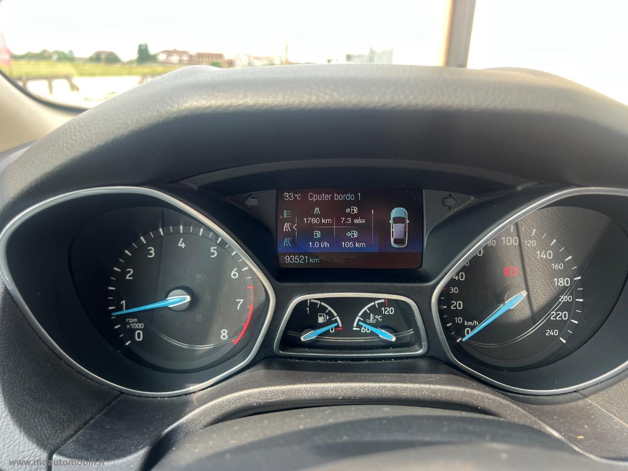 FORD Focus 1.0 EcoBoost 100 CV S&S Plus SOLO KM.93000
