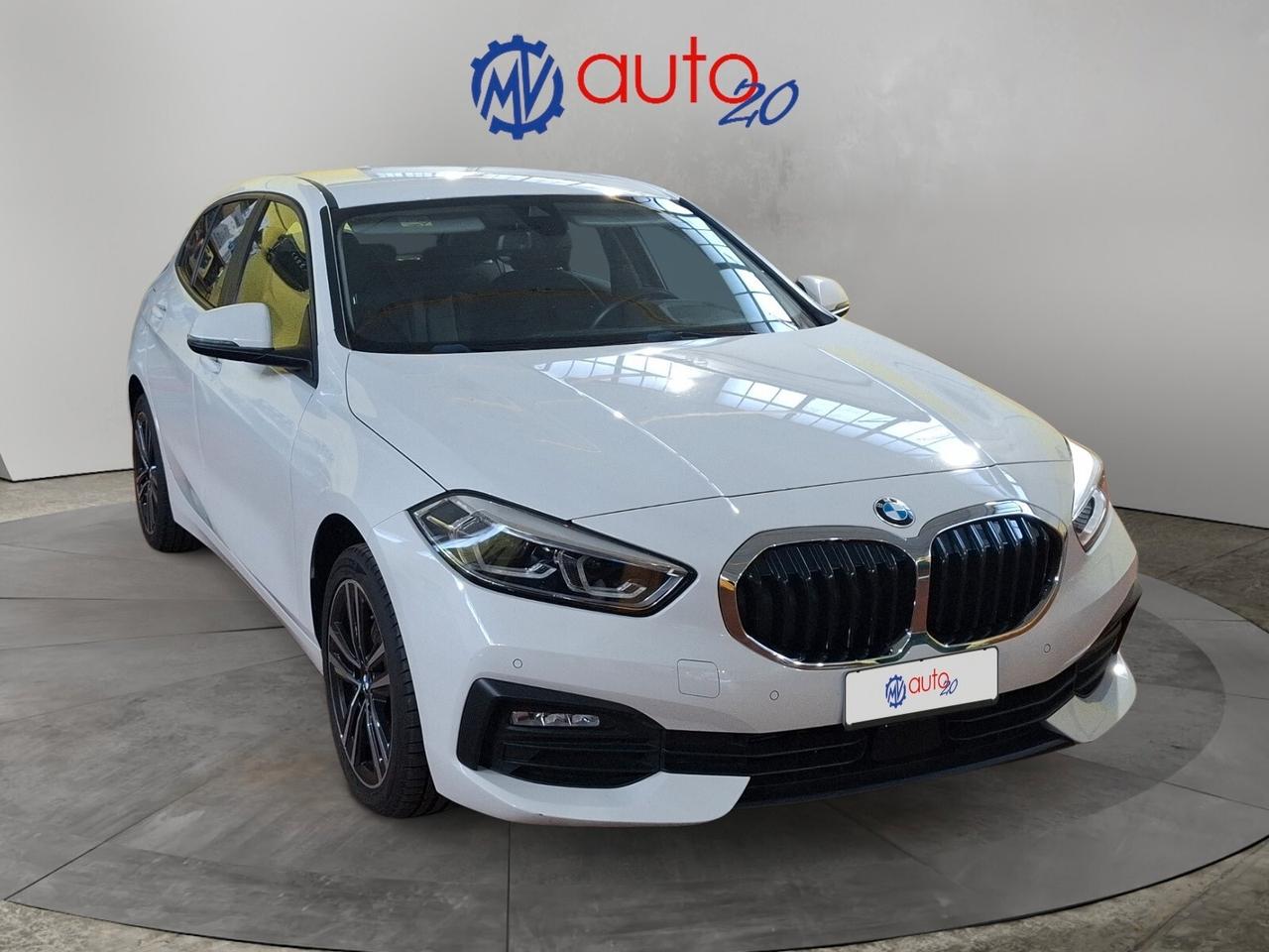 Bmw 116d Advantage modello 2020 Navi Tagliandata Bmw