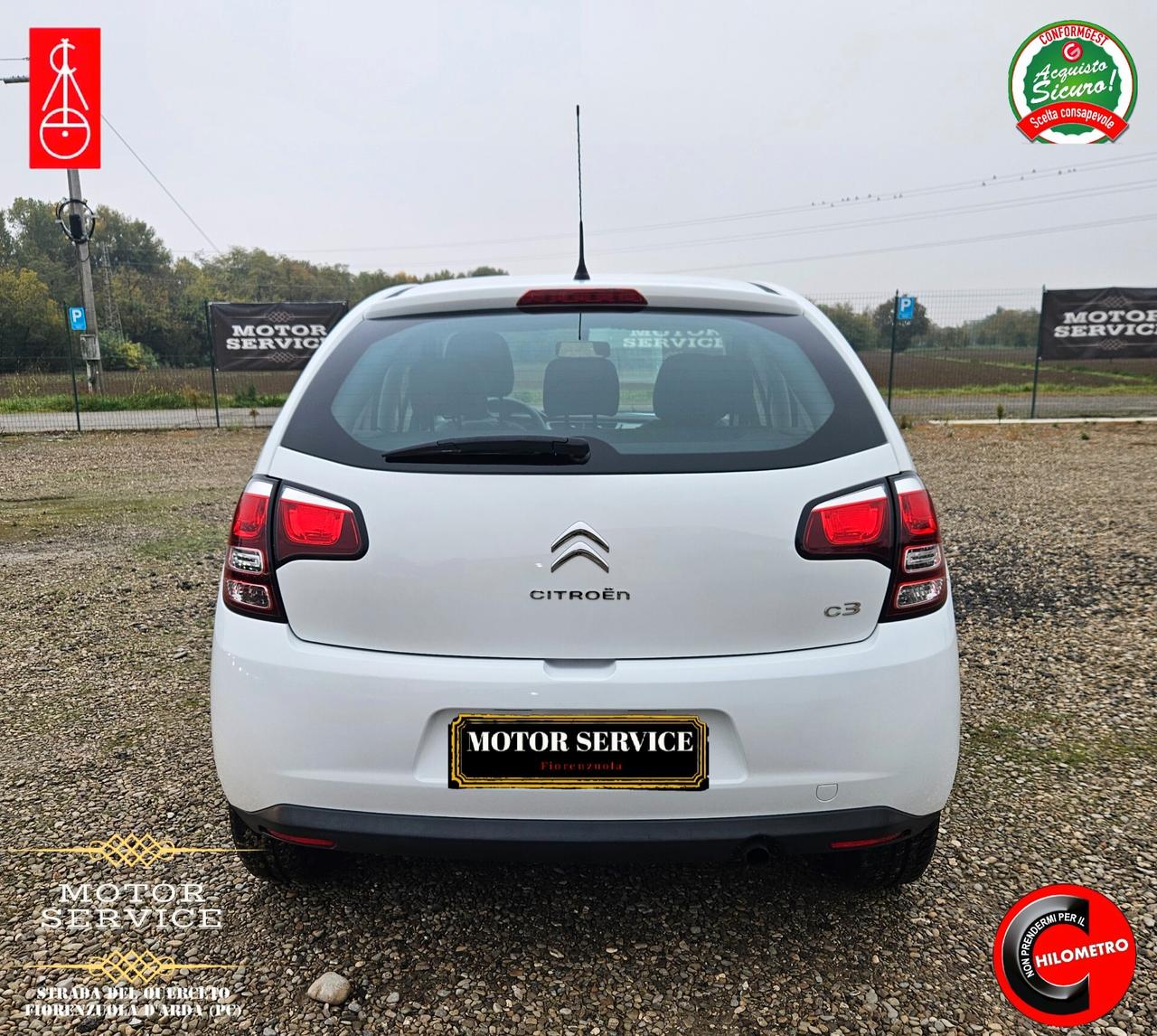 Citroen C3 1.2 benzina 44000km da 79€ mese