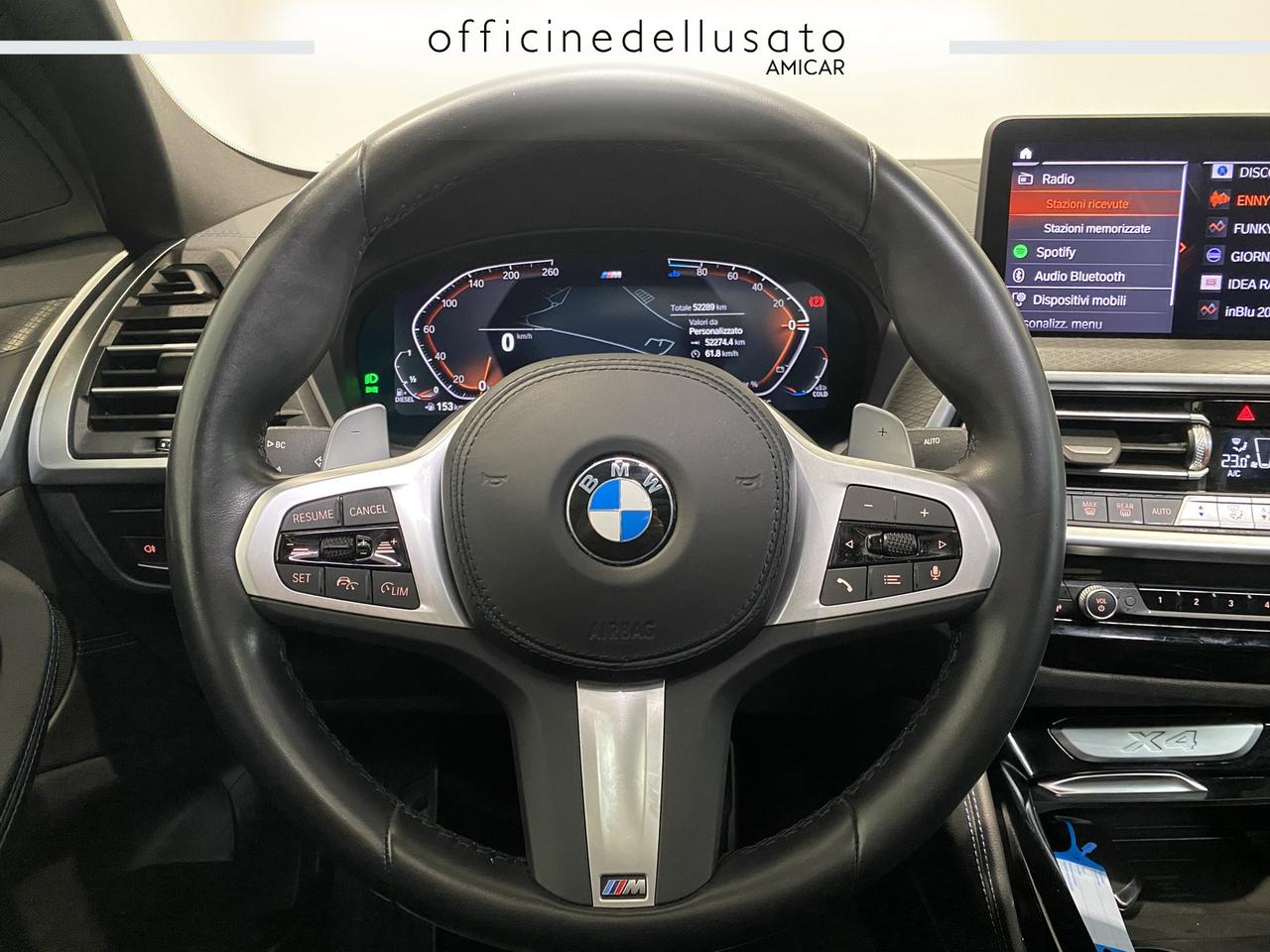 BMW X4 20d mild hybrid 48v xdrive msport steptronic