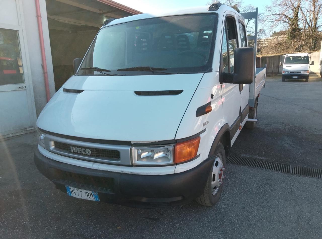 Iveco Daily 35c13-2.8 doppia cabina- cass.fisso-2001