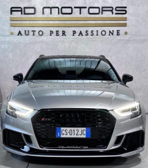 Audi RS3 Virtual Cockpit Sedili RS