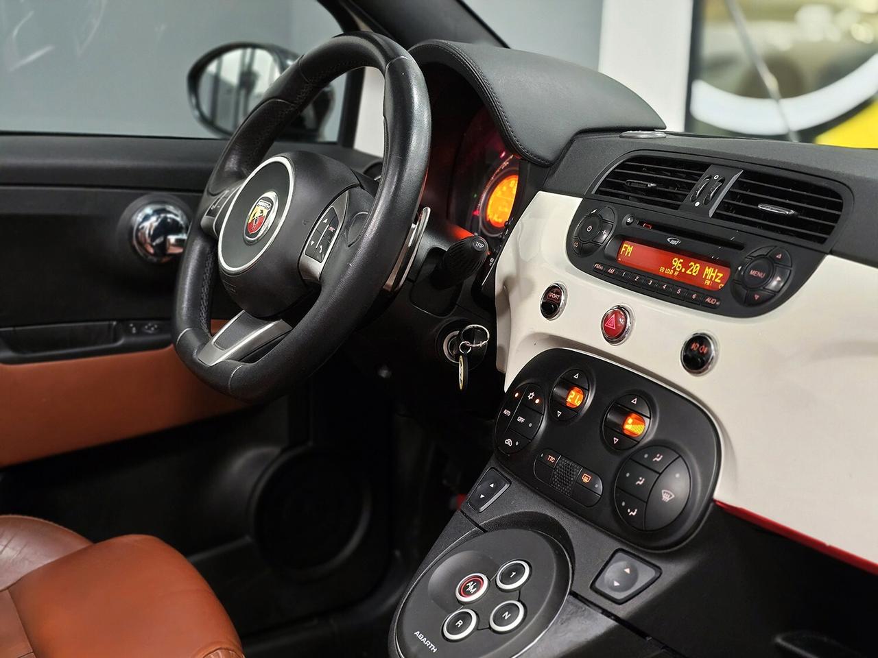 Abarth 500C 595C 1.4 BICOLORE_POCHISSIMI KM_DISTRIB FATTA! TOP