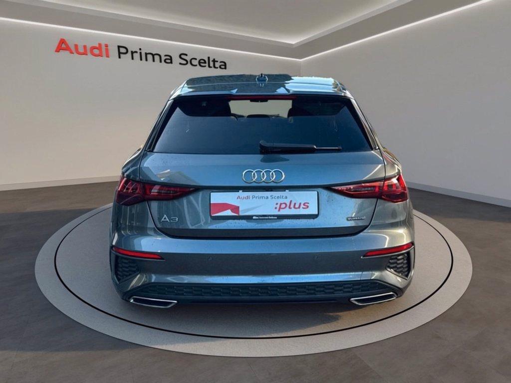 AUDI A3 sportback 40 2.0 tdi s line edition quattro s-tronic del 2023