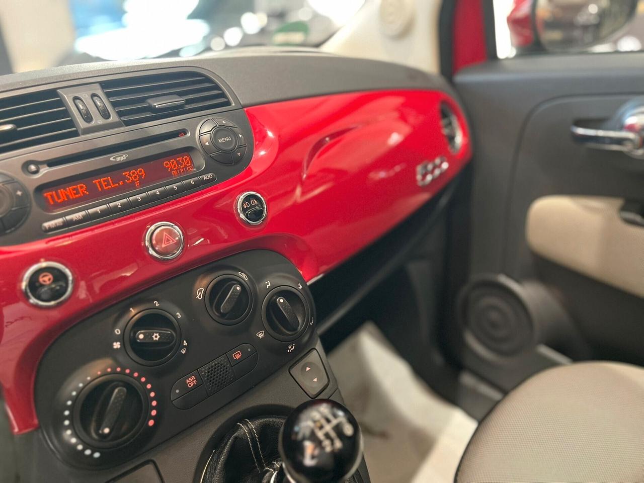 FIAT 500 1.2 69CV LOUNGE CON TETTO PANORAMICO