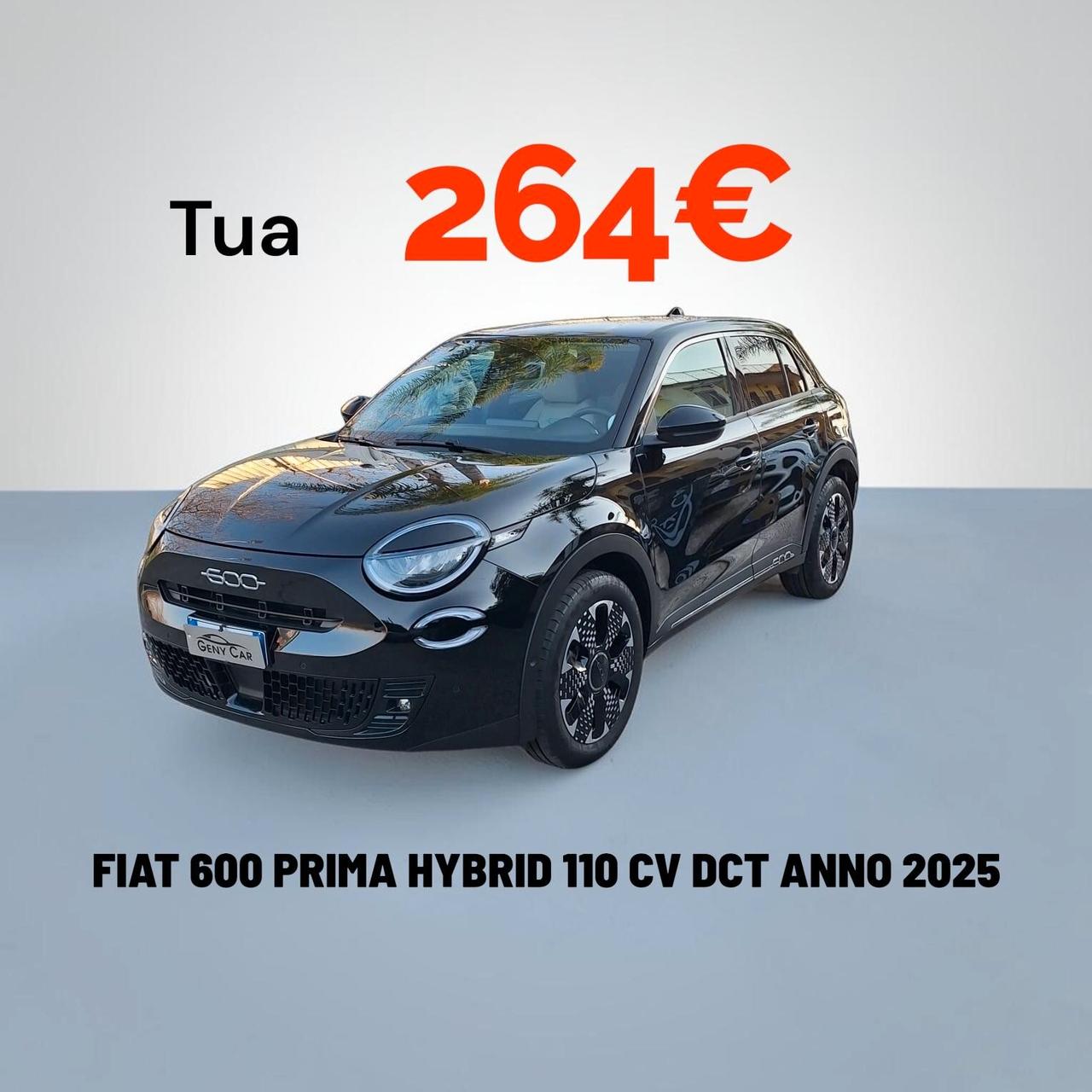 Fiat 600 Hybrid 100 CV DCT MHEV La Prima