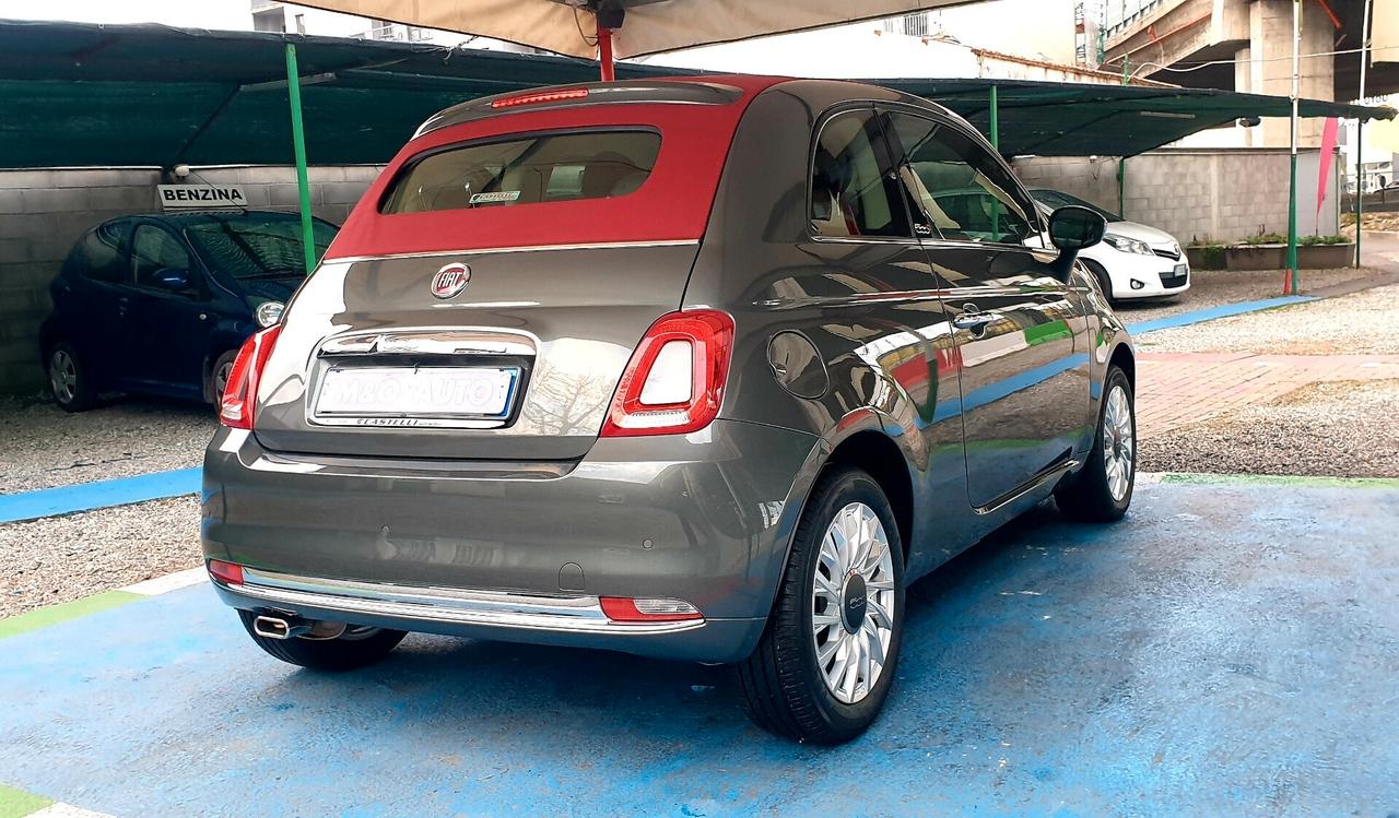 FIAT 500C 1.2BENZINA CABRIO EURO 6 OK NEOPATENTATI