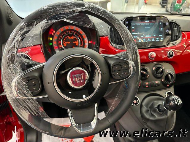 FIAT 500 1.0 Hybrid Red-CERCHI DA 16-TETTO PANORAMICO