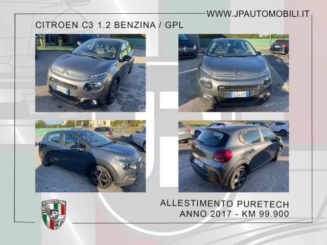 Citroen C3 1.2 puretech Feel Gpl 82cv neopatentati