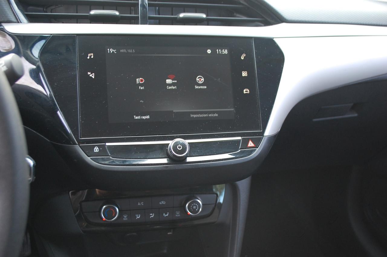 Opel Corsa 1.2 bz 75CV Elegance S&S Uff Italy App Lega USB