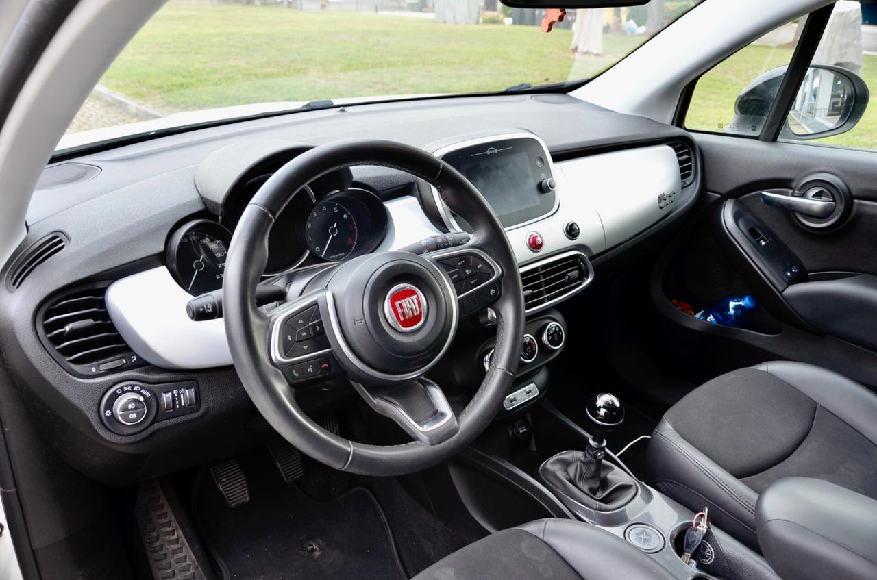 FIAT 500x 1.0 T3 CONNECT 120cv, UFF ITALIANA, EURO 6D, BICOLOR, APPLE ANDROID, PERMUTE