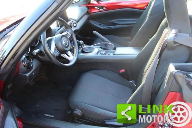 MAZDA MX-5 1.5L Skyactiv-G,Soul Red,Tagliandi cert, unipro