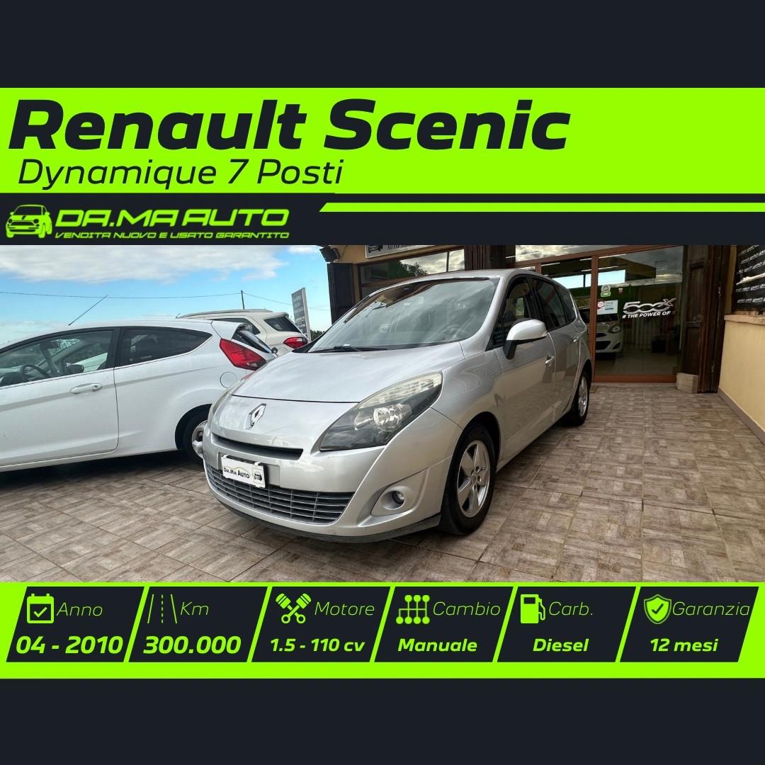 Renault Scénic 1.5 dCi 110CV Dynamique 7 POSTI