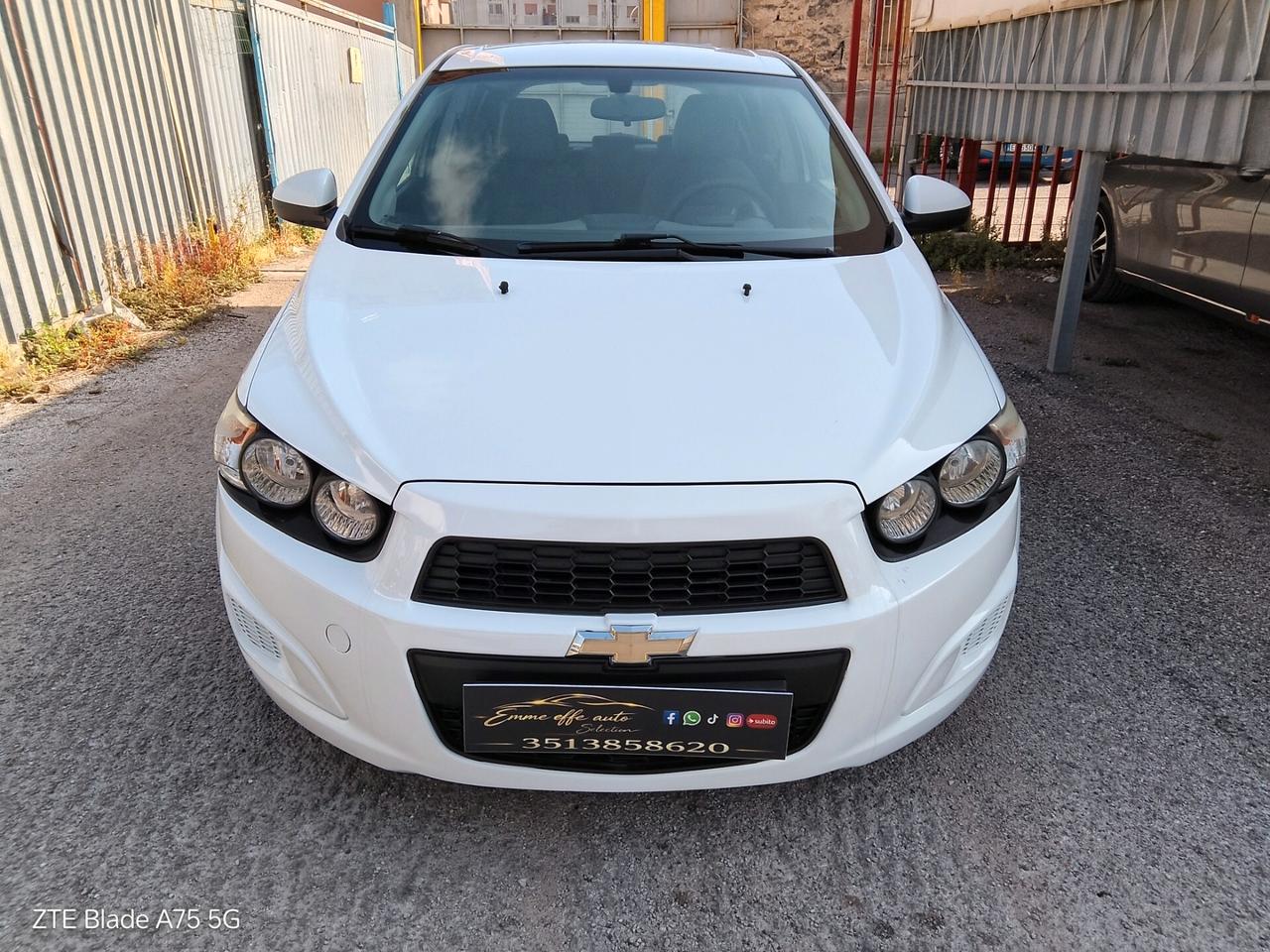 Chevrolet Aveo 1.2 2012 passaggio e 12 mesi di garanzia