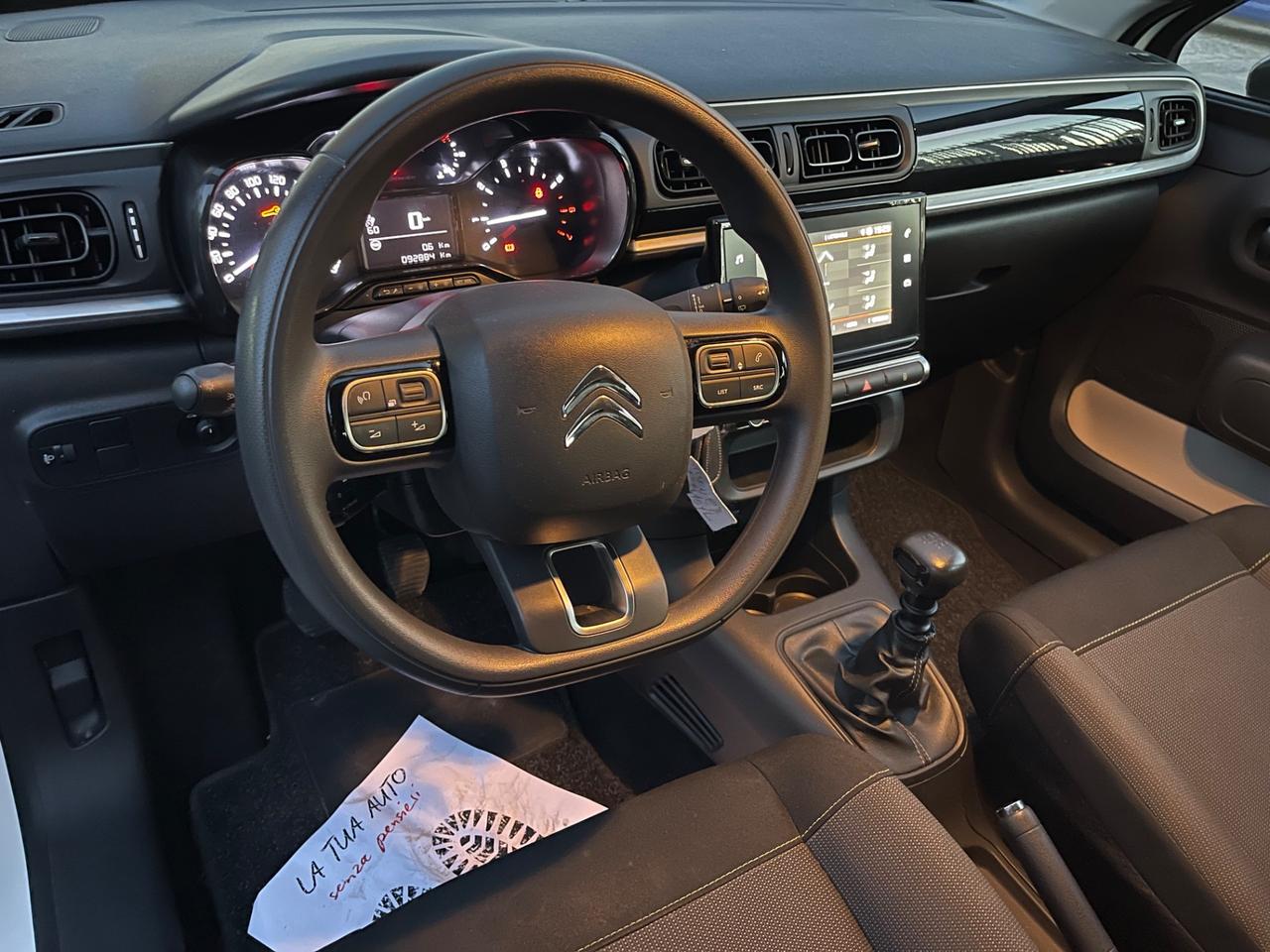 Citroen C3 BlueHDi 100 S&S Feel Pack KM CERTIFICATI!!!