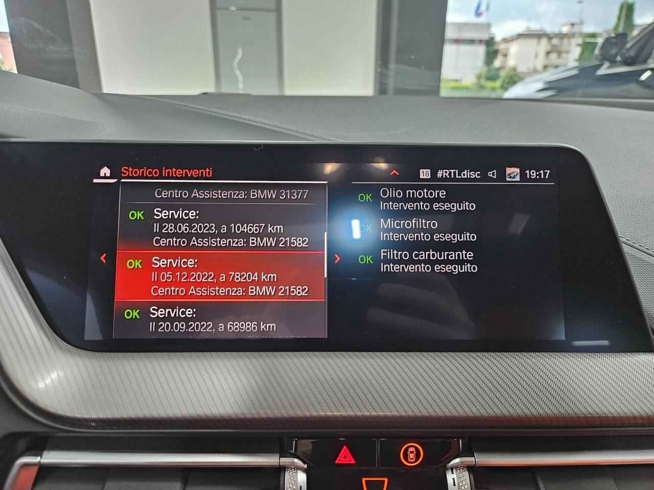 BMW 218 d Gran Coupe Msport auto - TAGLIANDI UFFICIALI