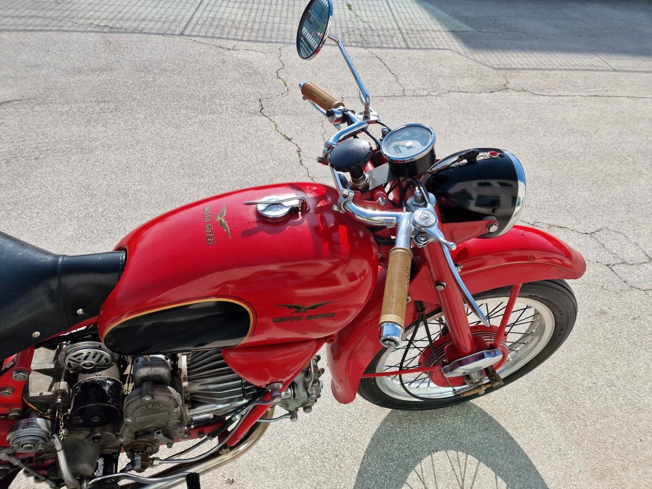 Moto Guzzi Airone 500CC TARGA ORO COMPLETAMENTE ORIGINALE