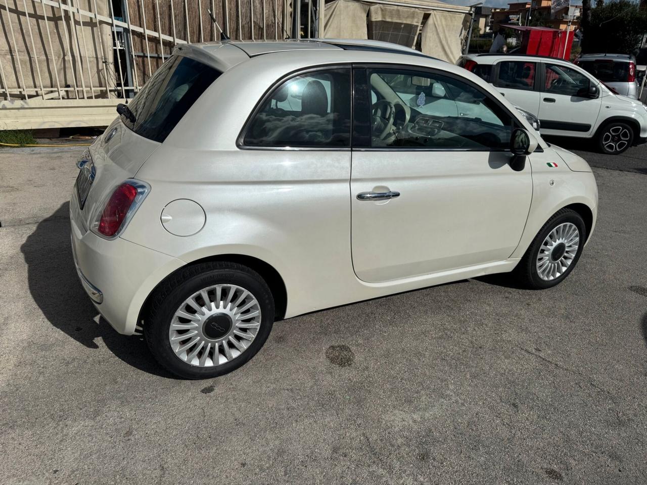 Fiat 500 1.2 benzina 2010 tetto blutooth