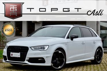 Audi A3 SPB 2.0 TDI 184 CV quattro S-tronic auto, SERVICE UFF, S-LINE INT-EST, EURO 6B, NAVI, BI-XENO, PERMUTE