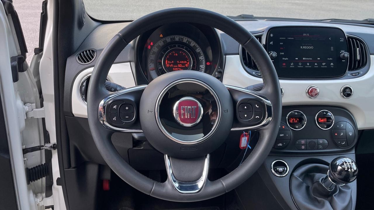 FIAT 500 1.0 HYBRID DOLCEVITA 69CV - TETTO, PELLE, NEOPATENTATI