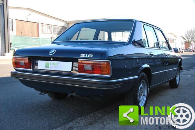 BMW 518 Serie 5 (E12) 1980 - TARGHE NERE