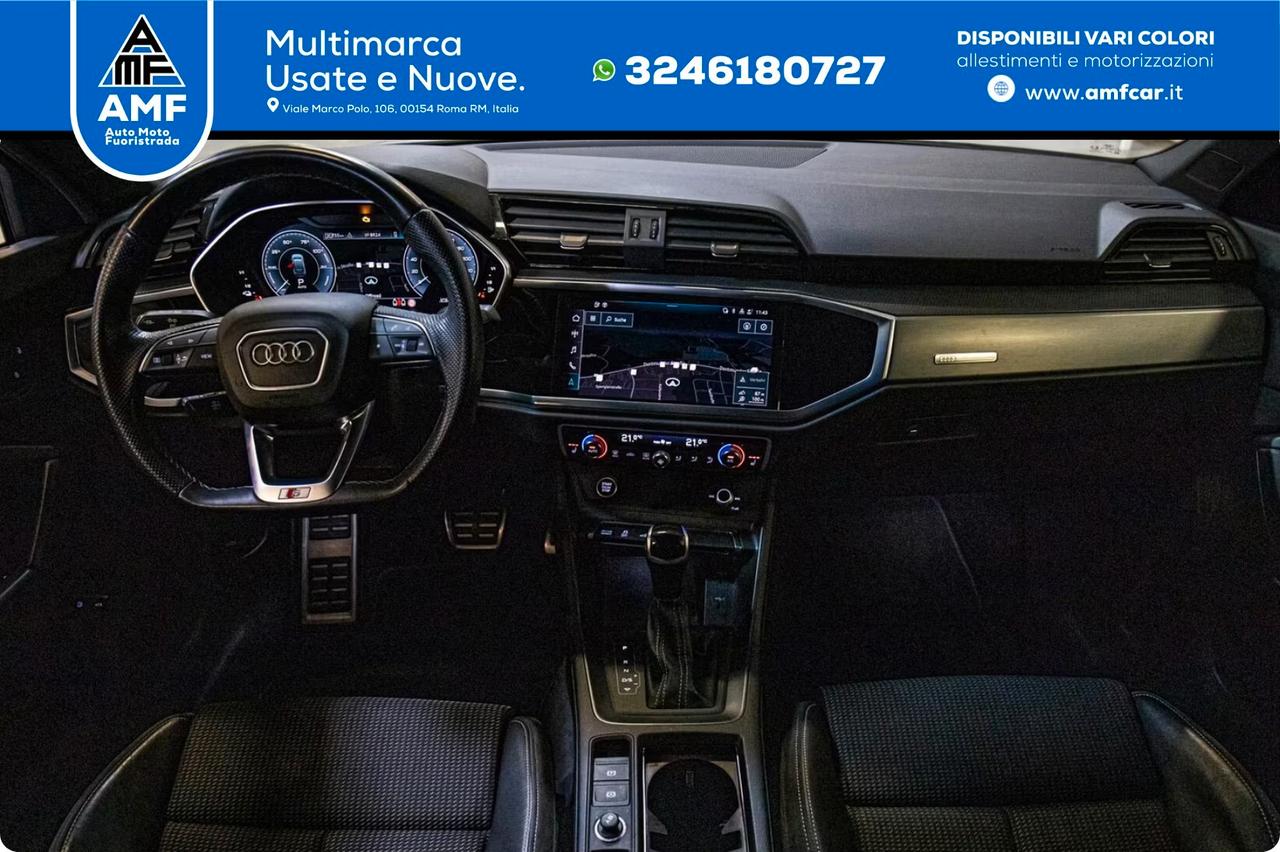 Audi Q3 Sportback 45 TFSIe S-Line Fari Matrix