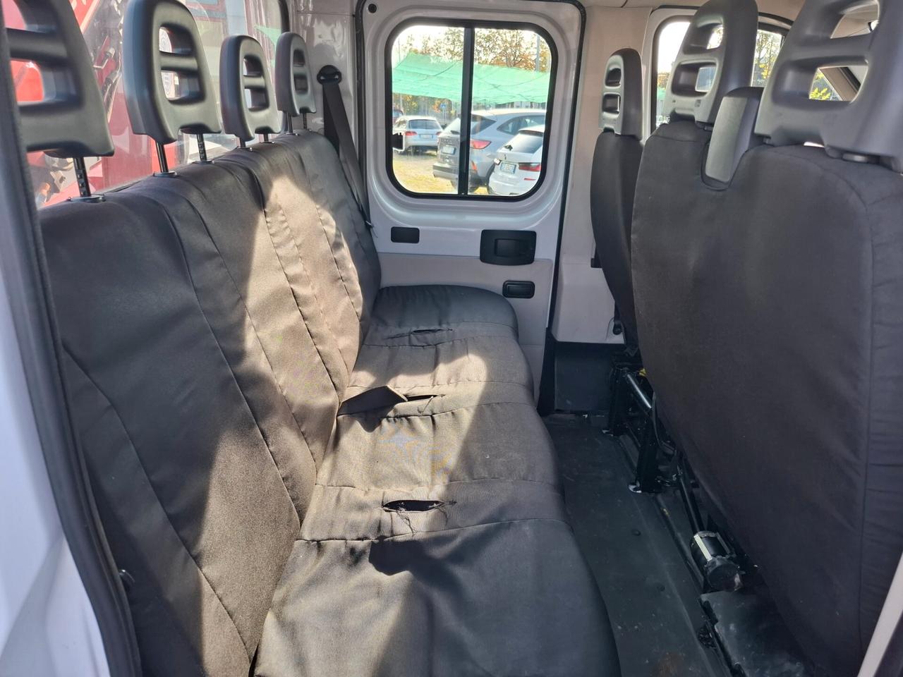 Fiat Ducato Maxi 35 2.3 Mjt doppia cabina allestito con Gru Fassi