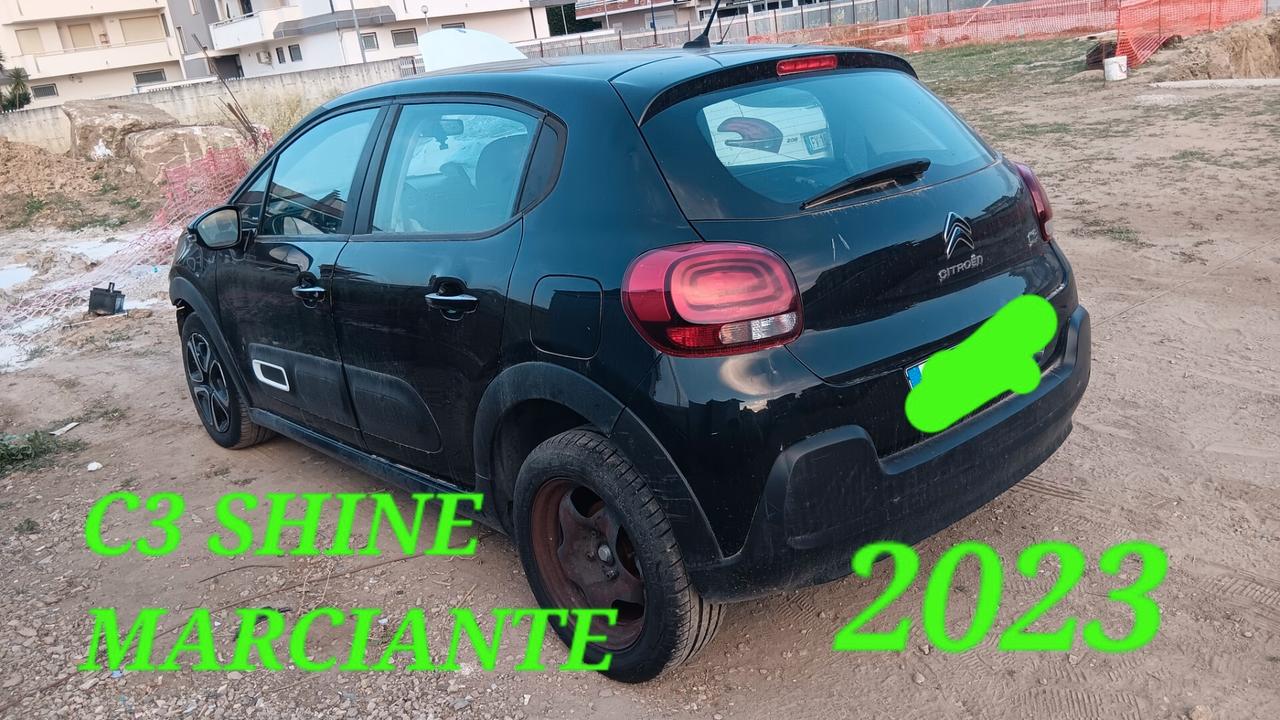 Citroen C3 SHINE incidentata sinistrata mondialcars 023