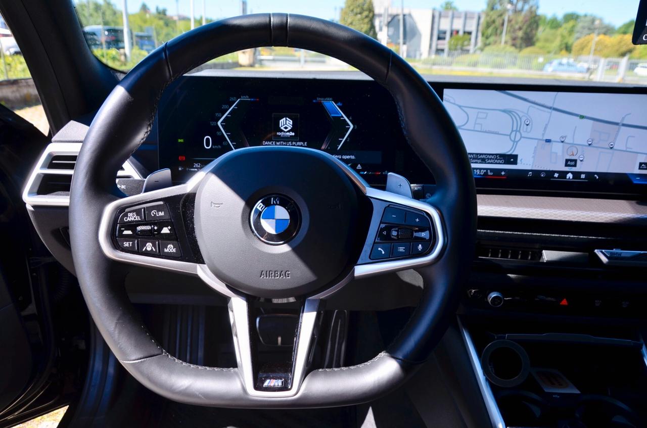 BMW 320d TOURING MHEV 48V XDRIVE MSPORT PRO 190cv AUTO, GARANZIA BMW, SERVICE BMW, UFF ITALIANA, APPLE ANDROID, RETRO 360°, PERMUTE
