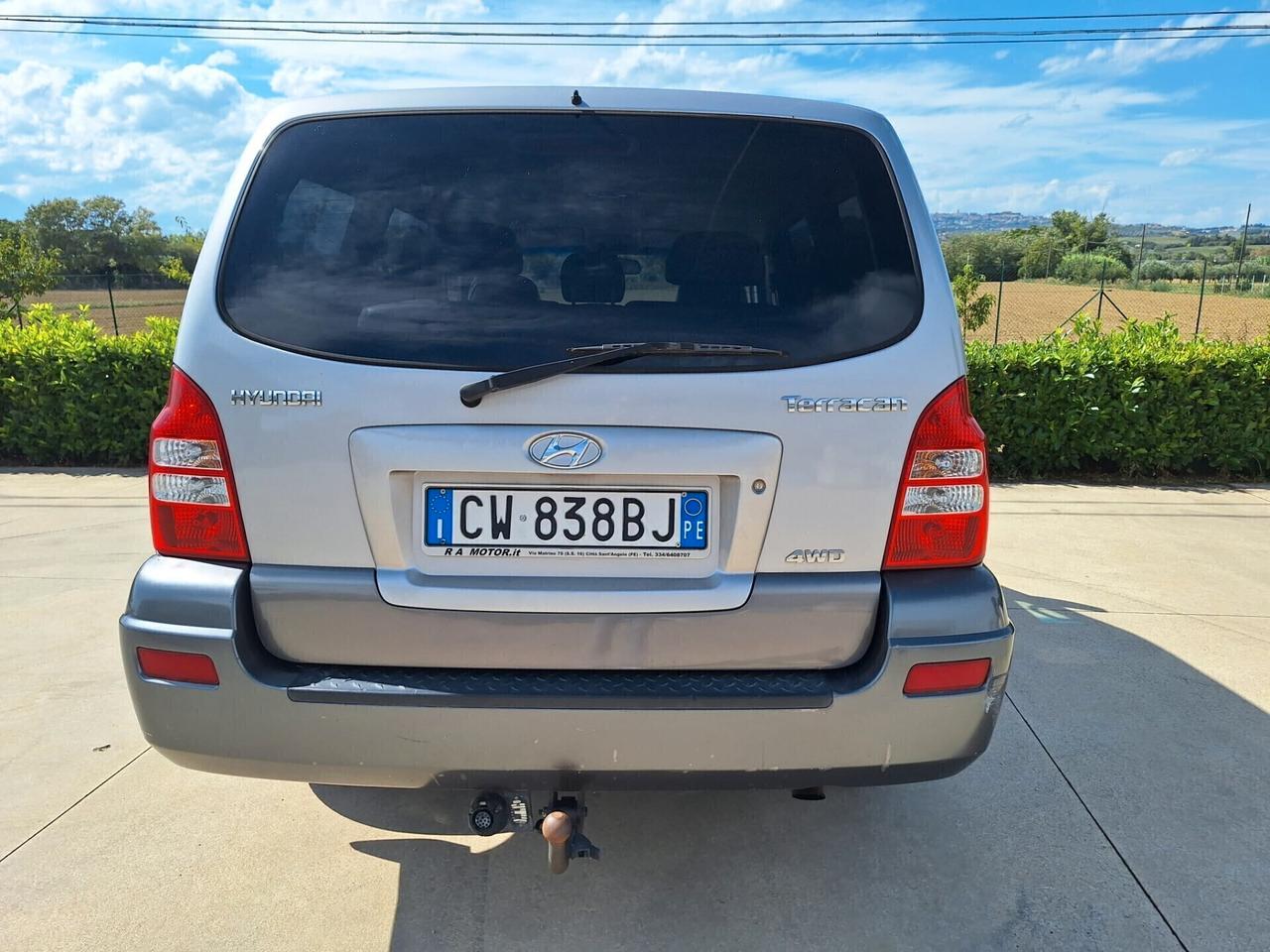 Hyundai Terracan 2.9 D. Gancio traino
