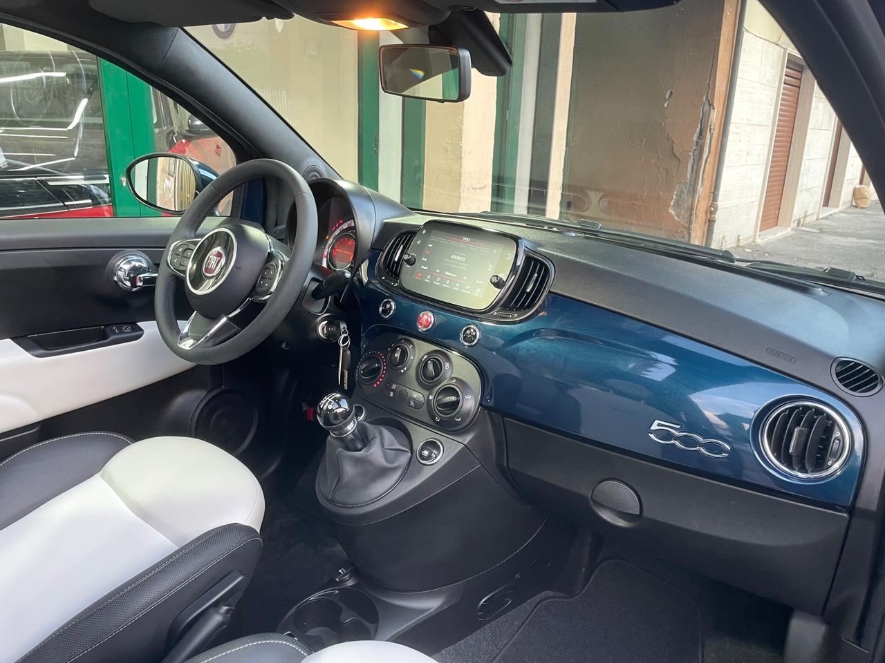 Fiat 500 C 1.0 Hybrid Dolcevita Cabrio capotta jeans 2023