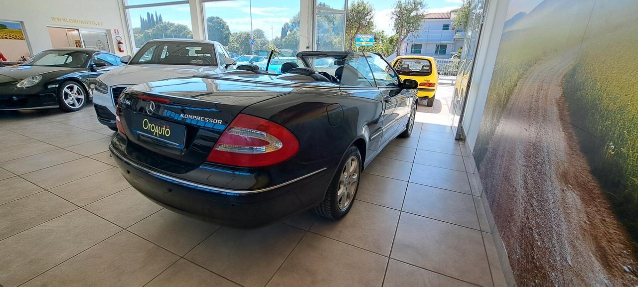 Mercedes CLK 200 Cabrio Elegance-PELLE-CRUISE*ASI*PDC...